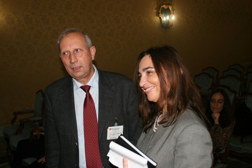 Gianna Gancia e lo scenziato Gardini