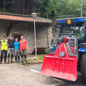 Roccaforte Mondovì, la squadra forestale ripristina la Fonte della Gareisa Roccaforte Mondovì, la squadra forestale ripristina la Fonte della Gareisa