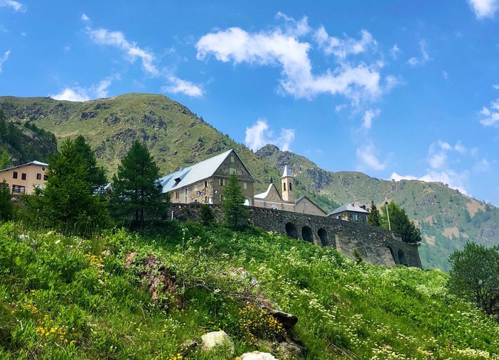 Il complesso del Santuario di Sant'Anna di Vinadio