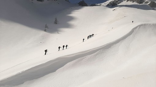 Doppio appuntamento con la scuola di scialpinismo del Cai di Cuneo