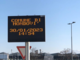 Semafori antismog, installati a Mondovì i pannelli luminosi per informare gli automobilisti