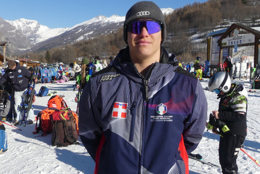 SCI ALPINO / Francesco Sadowski dell'Equipe Limone conquista il bronzo nello slalom dei campionati italiani giovani