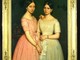Le sorelle Milanollo in un quadro del Museo Civico di Savigliano Le sorelle Milanollo in un quadro del Museo Civico di Savigliano
