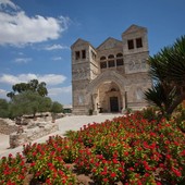 In foto la Basilica della Trasfigurazione, situata sulla cima del Monte Tabor in Israele