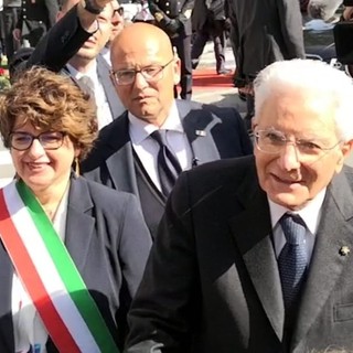 La celebrazione della Liberazione il 25 aprile 2023 con il sopralluogo del Presidente della Repubblica Sergio Mattarella accolto dalla sindaca Roberta Robbione