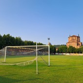 Lo stadio "Attilio Bravi" di Bra Lo stadio "Attilio Bravi" di Bra