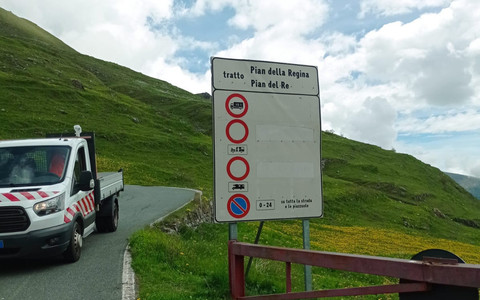 Crissolo, venerdì prossimo riapre la strada tra Pian della Regina e Pian del Re