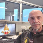 Vigili del fuoco della Granda in lutto per la morte del collega Flavio Bernardi