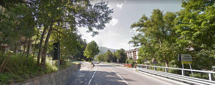 Si rompe una condotta del gas: temporaneamente chiuso un tratto della statale 20 a Limone Piemonte