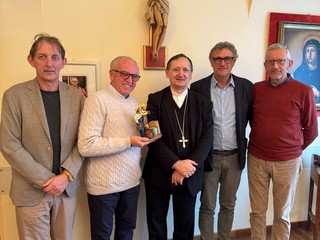 La consegna al vescovo di Saluzzo