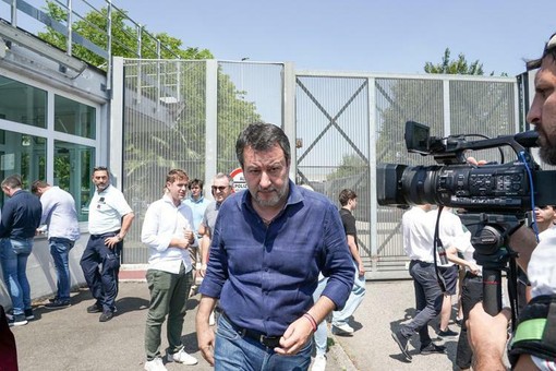 Salvini, nei giorni scorsi in visita a Roggero presso il carcere di Bollate Salvini, nei giorni scorsi in visita a Roggero presso il carcere di Bollate
