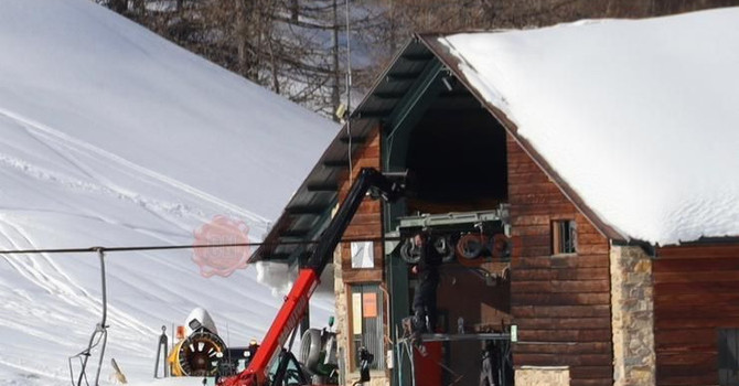 Seggiovia di Argentera, al via i lavori nonostante neve e gelo: obiettivo consegna a luglio [VIDEO]