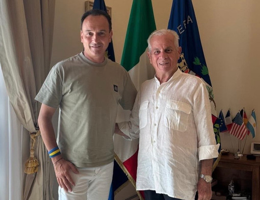 Alberto Cirio e Claudio Scajola Alberto Cirio e Claudio Scajola