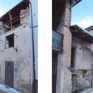 Struttura su via Municipio dove sorgerà il Museo delle Grotte di Aisone Struttura su via Municipio dove sorgerà il Museo delle Grotte di Aisone