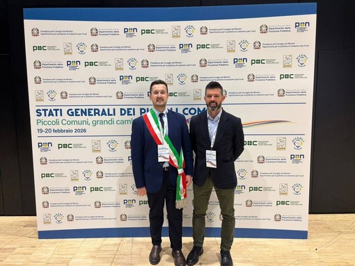 Il comune di Rifreddo a Roma per gli Stati Generali dei Piccoli Comuni