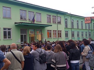 Primo giorno di scuola all'Istituto Comprensivo di Cuneo Oltrestura Primo giorno di scuola all'Istituto Comprensivo di Cuneo Oltrestura