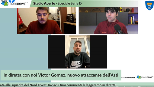 Stadio Aperto. Con noi bomber Victor Gomez dell'Asti. Uno sguardo alle crisi di Varese e Casale (Video)