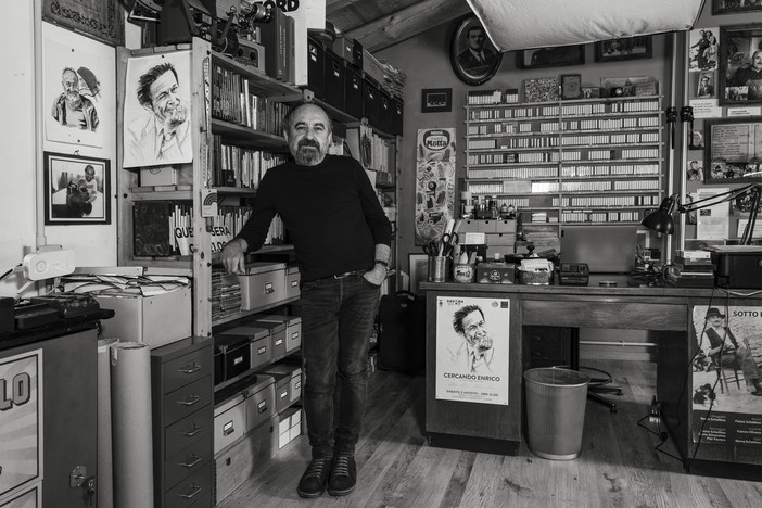 Remo Schellino in uno scatto di Guido Fornaro