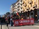 A Cuneo sciopero e corteo: in 300 contro il green pass e per la sicurezza sul lavoro [FOTO E VIDEO]