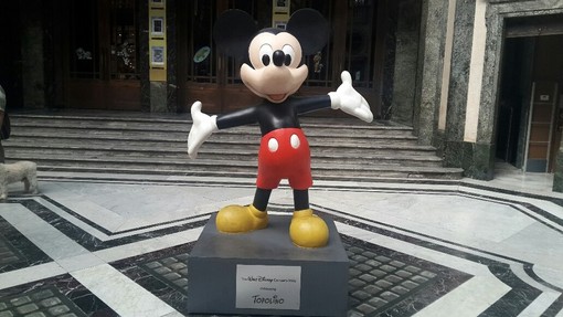 La redazione di "Topolino" a Mondovì