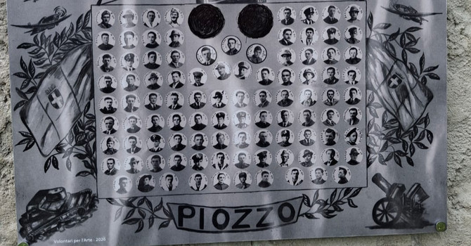 La targa con i volti oscurati