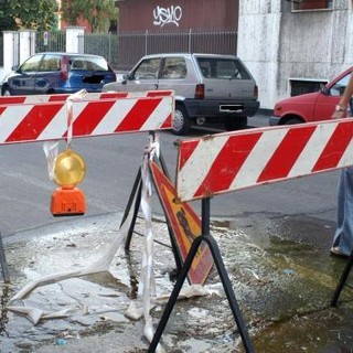 Lavori alla rete idrica di Mondovì, domani via Alessandria chiusa al traffico