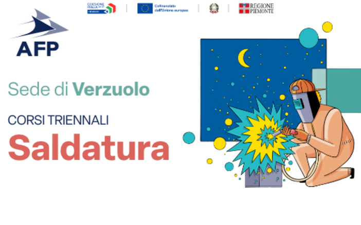 AFP Verzuolo, un corso per diventare saldatori qualificati AFP Verzuolo, un corso per diventare saldatori qualificati