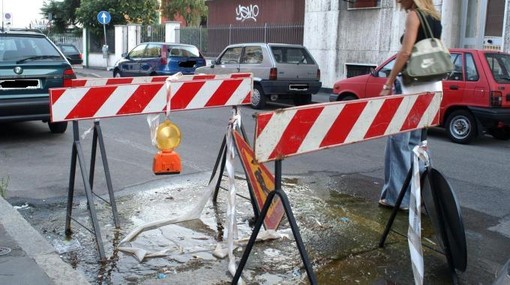 Lavori alla rete idrica di Mondovì, domani via Alessandria chiusa al traffico