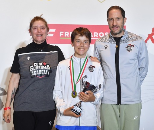 SCHERMA / Storico risultato per la Cuneo Academy: Tommaso Fontana 6° nel campionato italiano U14 GPG