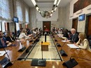 Un momento del tavolo tenuto oggi a Roma Un momento del tavolo tenuto oggi a Roma