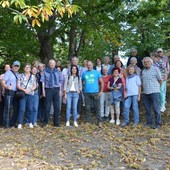 Dalla Germania in visita ai castagneti di Perlo