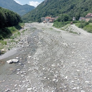 Il Tanaro in secca Il Tanaro in secca