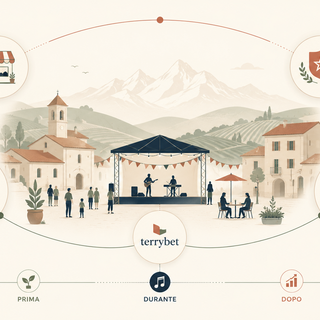 Partnership digitali, sponsor territoriali e terrybet negli eventi piemontesi