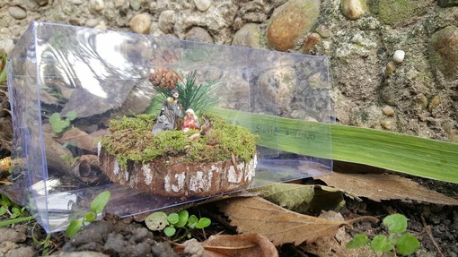 Un presepe ai giardini della Rocca