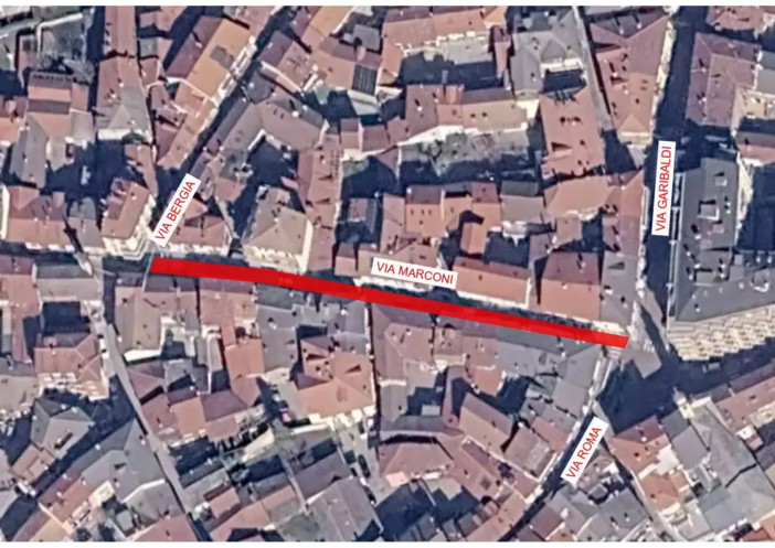 Borgo San Dalmazzo, interdizione temporanea della circolazione in via Marconi Borgo San Dalmazzo, interdizione temporanea della circolazione in via Marconi