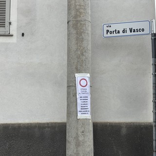 Mondovì, divieto di transito in via Vasco per la realizzazione del nuovo ingresso alla &quot;Madonnina&quot;