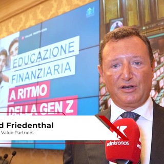Educazione finanziaria: Friedenthal (Value Partners), 'Bisogna aumentare l'afabetizzazione economica dei giovani' Educazione finanziaria: Friedenthal (Value Partners), 'Bisogna aumentare l'afabetizzazione economica dei giovani'