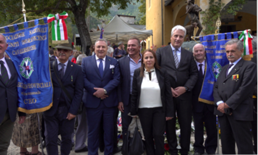 L'Anioc provinciale di Cuneo presente a Vievola all'inaugurazione del momento dedicato alle vittime dell'alluvione