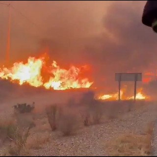 Incendio devastante in Andalusia, i vigili del fuoco cercano di domare le fiamme Incendio devastante in Andalusia, i vigili del fuoco cercano di domare le fiamme