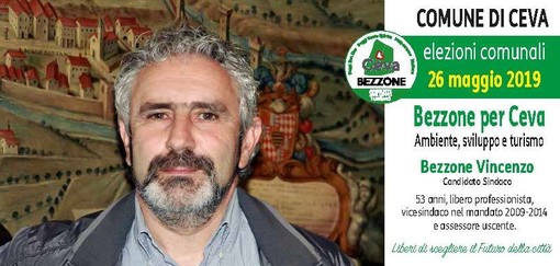 Vincenzo Bezzone è il nuovo sindaco di Ceva