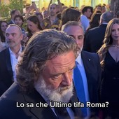 Russell Crowe: "Io sono un grande fan di Ultimo, tifa Roma ma lo perdono" Russell Crowe: "Io sono un grande fan di Ultimo, tifa Roma ma lo perdono"