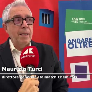 Turci (Italmatch): "Impegno concreto per l'ambiente, nostro obiettivo è chimica green" Turci (Italmatch): "Impegno concreto per l'ambiente, nostro obiettivo è chimica green"
