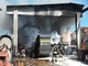 Cervasca: incendio in un' autorimessa domato dai Vigili del Fuoco