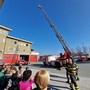 I bambini della primaria di Roata Rossi "a lezione" con i Vigili del Fuoco di Cuneo