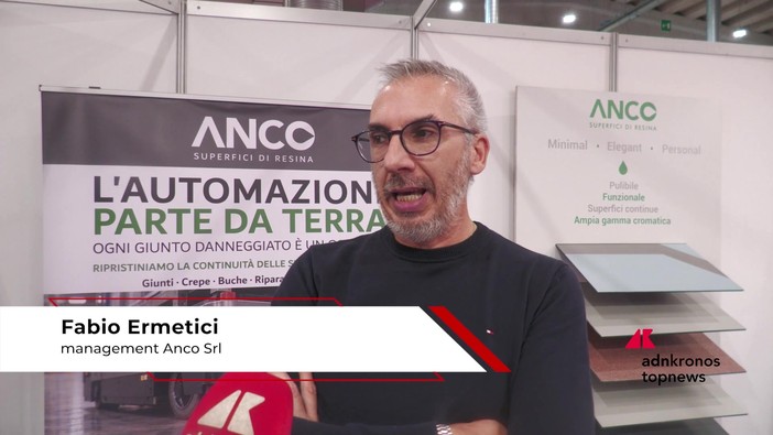 Fiere: Ermetici (Anco), 'per automazione non basta tecnologia, serve pavimentazione adeguata' Fiere: Ermetici (Anco), 'per automazione non basta tecnologia, serve pavimentazione adeguata'
