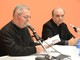 Don Claudio Carena col vescovo Marco Brunetti