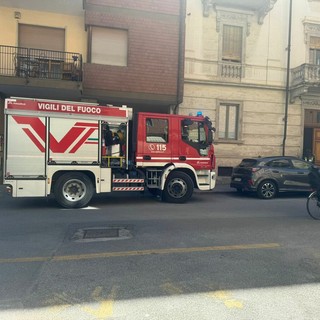 Frullatore in corto circuito in un appartamento di via XX Settembre a Cuneo