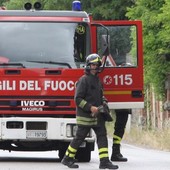 Ditta di scavi trancia un tubo del gas a Brondello: vigili del fuoco sul posto Ditta di scavi trancia un tubo del gas a Brondello: vigili del fuoco sul posto