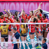 Cuneo esulta, Roma battuta al tie break! (Foto: Danilo Ninotto) Cuneo esulta, Roma battuta al tie break! (Foto: Danilo Ninotto)