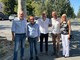 Il presidente Robaldo con i consiglieri provinciali Sannazzaro, Dovetta, Casale e il sindaco di Verzuolo Quaglia